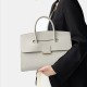 Leather tote bag, large capacity handbag - Memoo.com